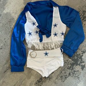 Dallas cowboys cheerleader costume